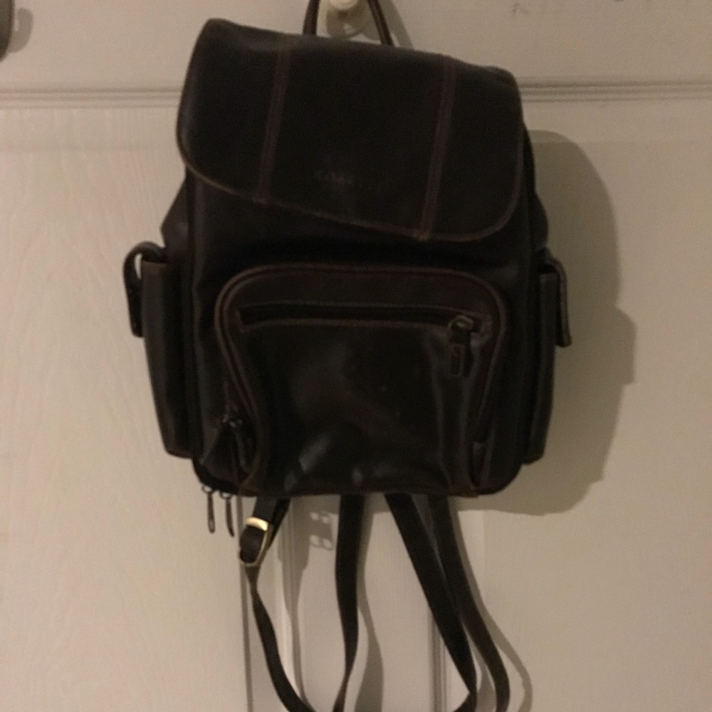 dark brown Rosetti knapsack